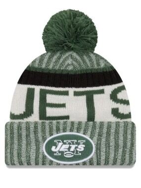 New York Jets New Era 2017 Official Sideline Sport Knit Hat
